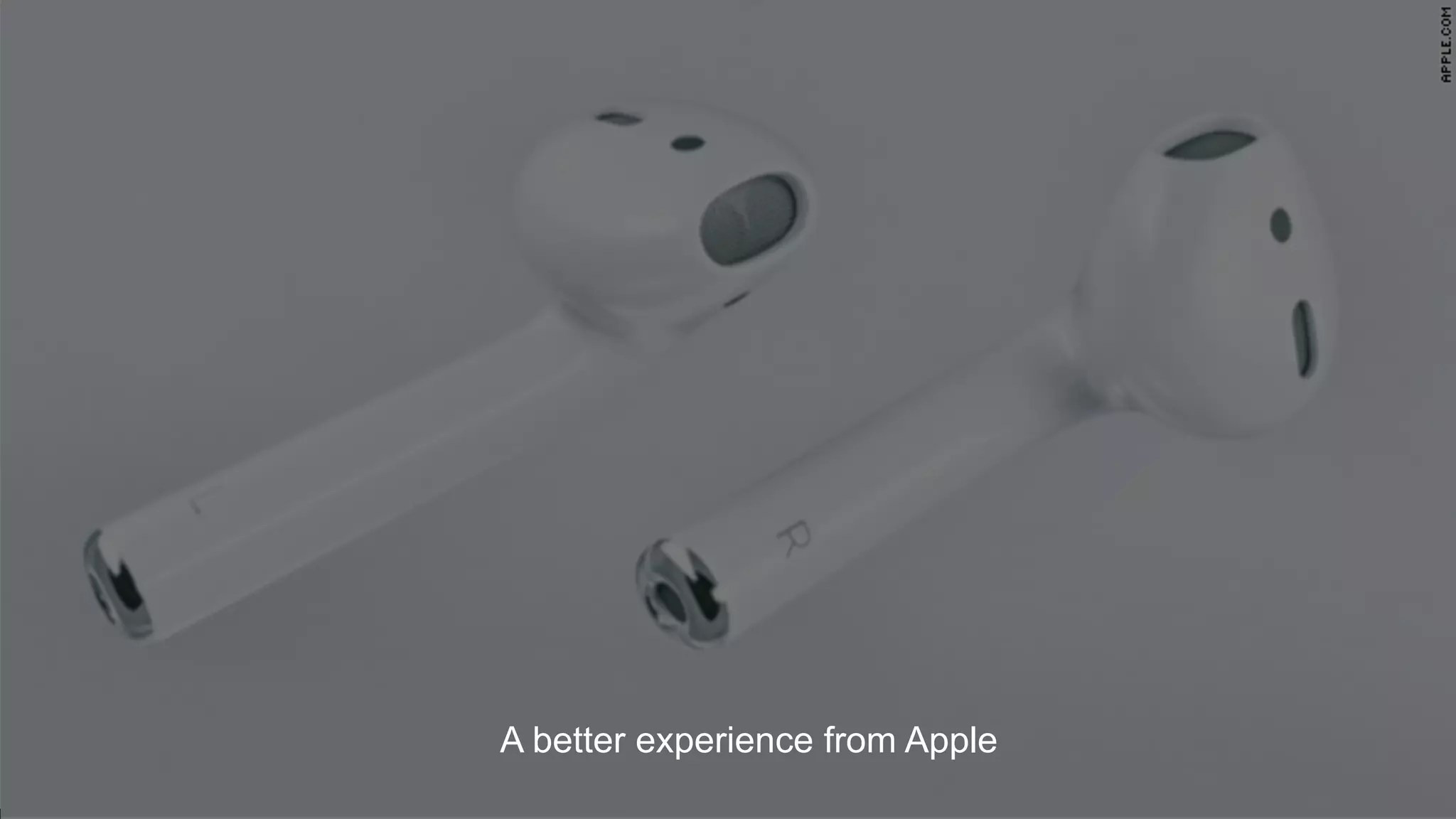 12
A better experience from Apple
 