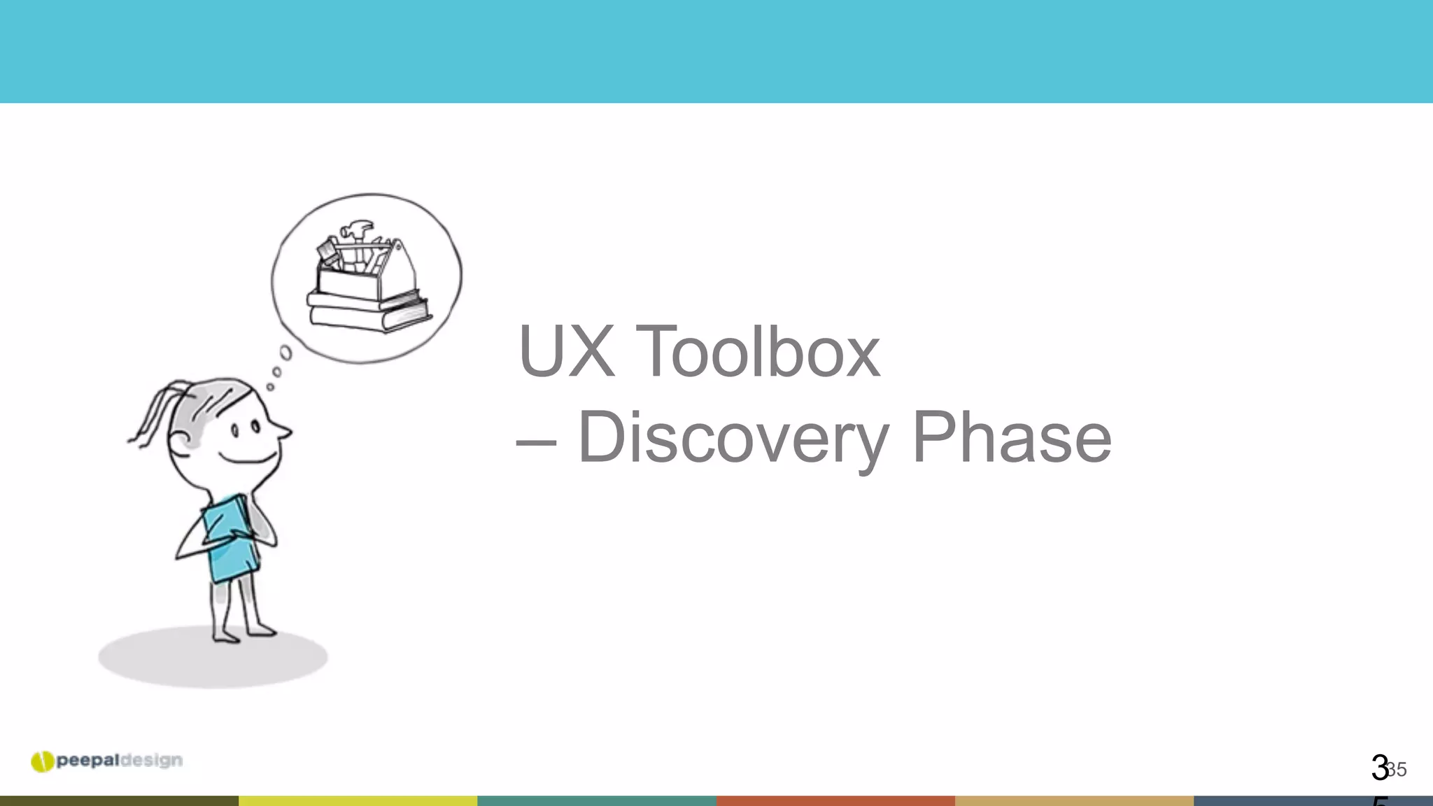 353
UX Toolbox
– Discovery Phase
 