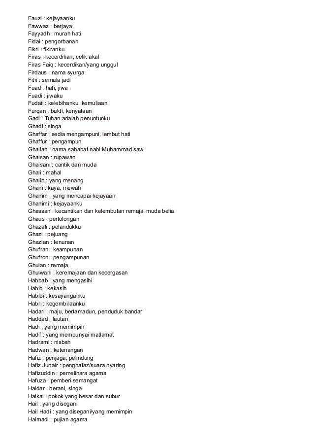 Maksud Nama Anak Muhammad Akif Fayyadh Mmaudit