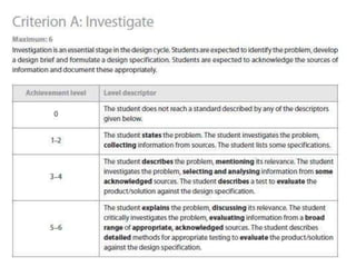 Assessing this work
• We need to assess this work against the
  Assessment Criteria, which is…
 
