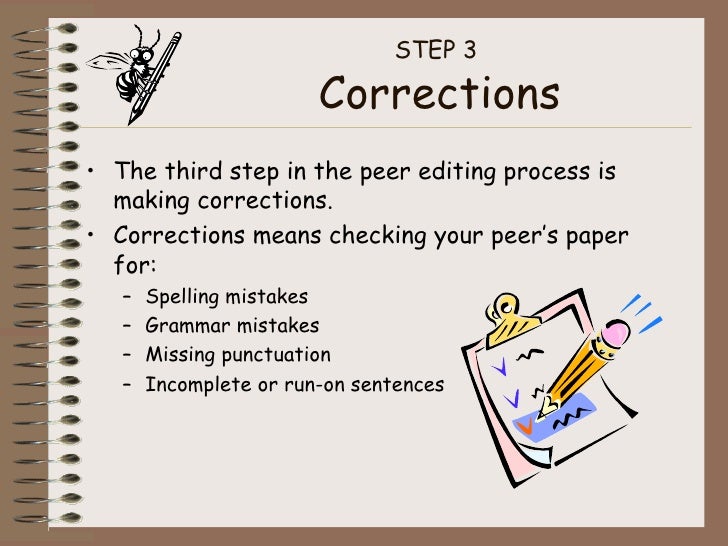 Peer Editing Tutorial