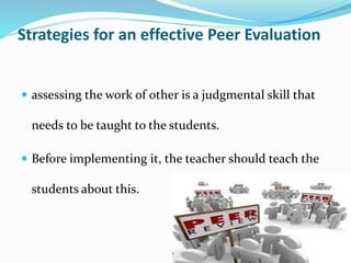 Peer evaluation | PPTX