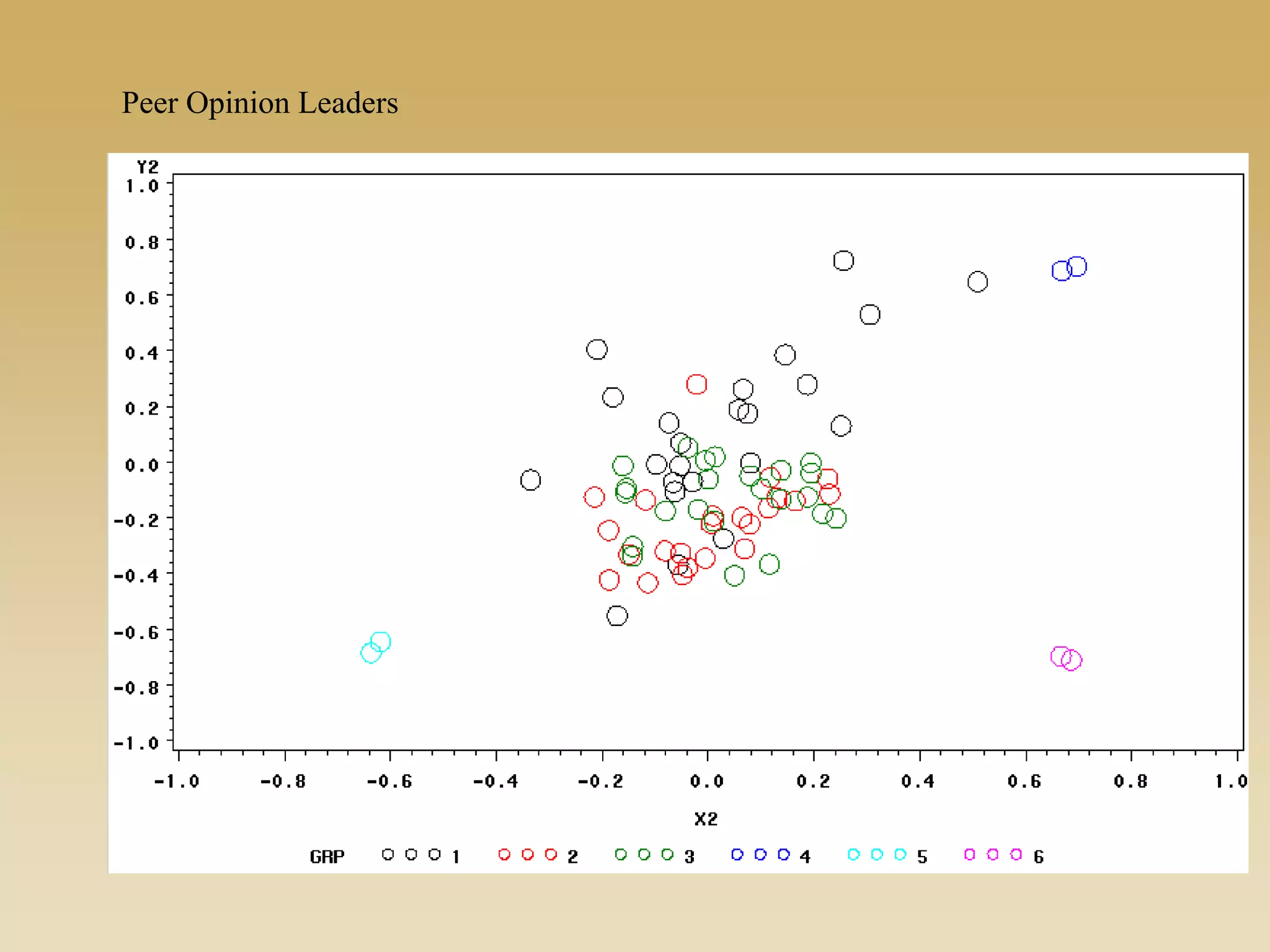 Peer Opinion Leaders
 