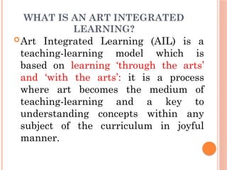 Peer Learning PPT.pptx on ART INTEGRATED LEARNING | PPTX