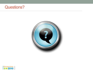 Questions?
 