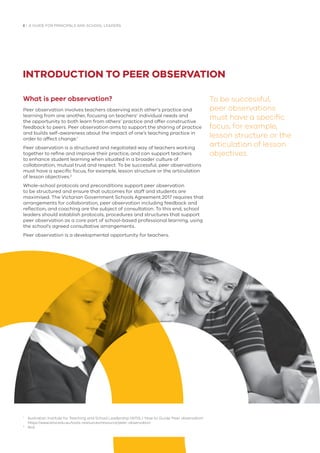 Peer Observation Animation Peer Observation, Feedback, and Reflection: A Comprehensive Guide for ...