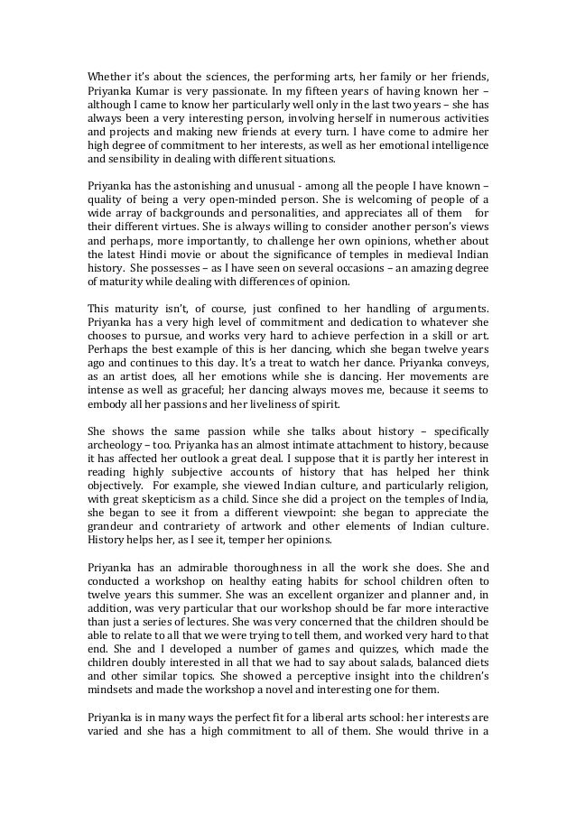 Peer Recommendation For The Applicant