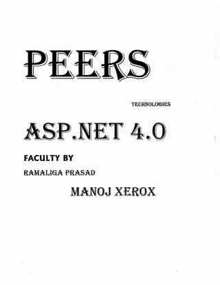 Peers asp new.net 4.0