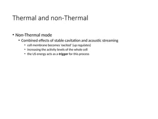 Therapeutic Ultrasound treatment of Physiotherapy | PPTX