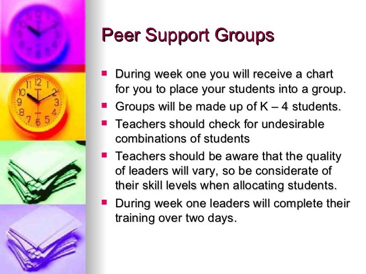 Peer support powerpoint