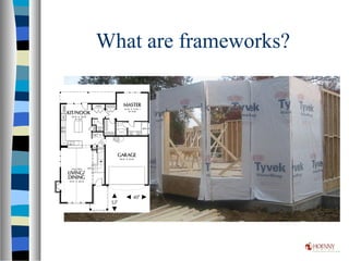 What are frameworks?
 