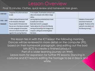 PE Lesson Plan - An Overview Example | PPTX