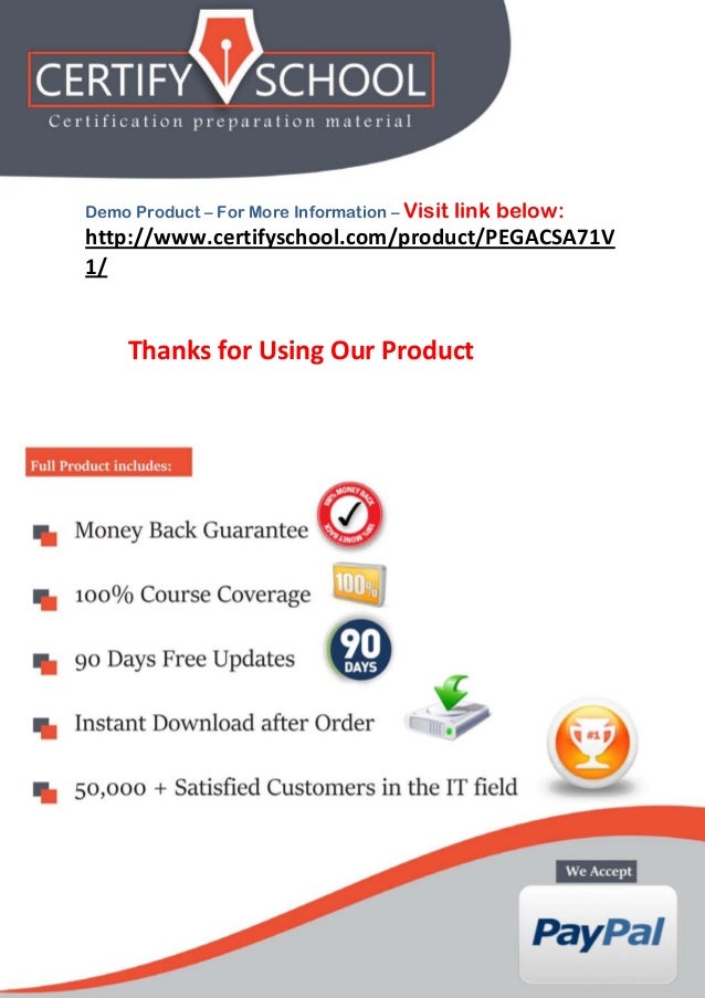 PEGACPSSA88V1 Fragenkatalog | Maxtic