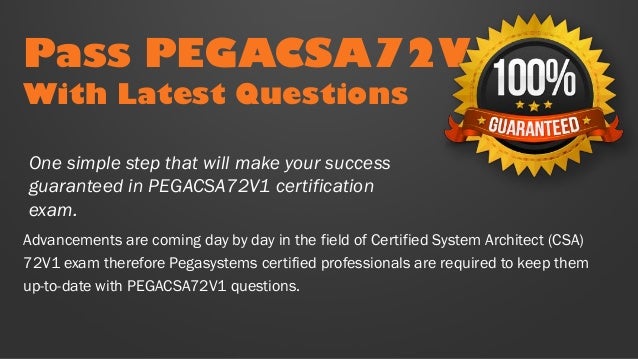 PEGACPSSA88V1 Fragenpool