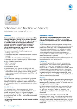 Pegasus Business Software - Opera 3 Upgrade Guide | PDF