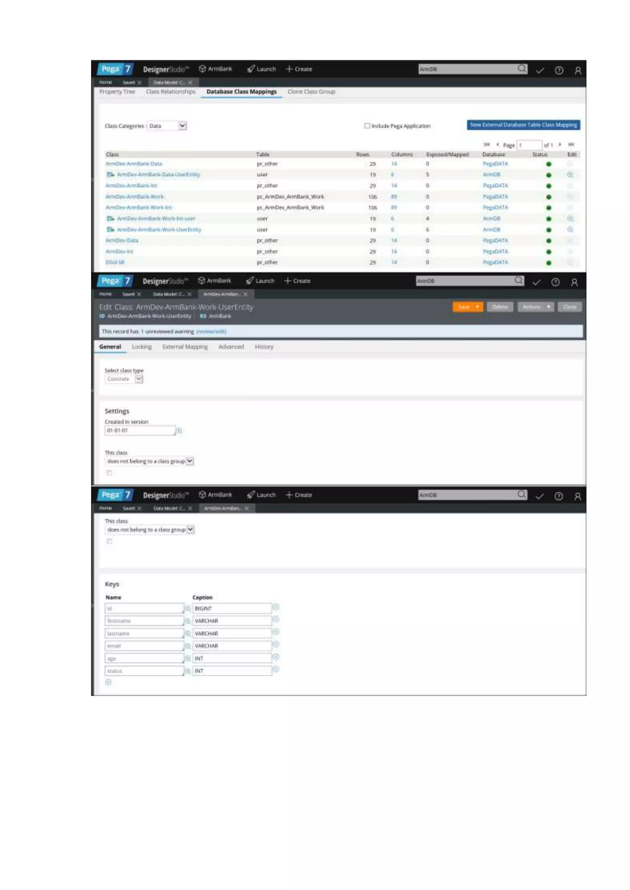 Pegasystems 7 MySql integration