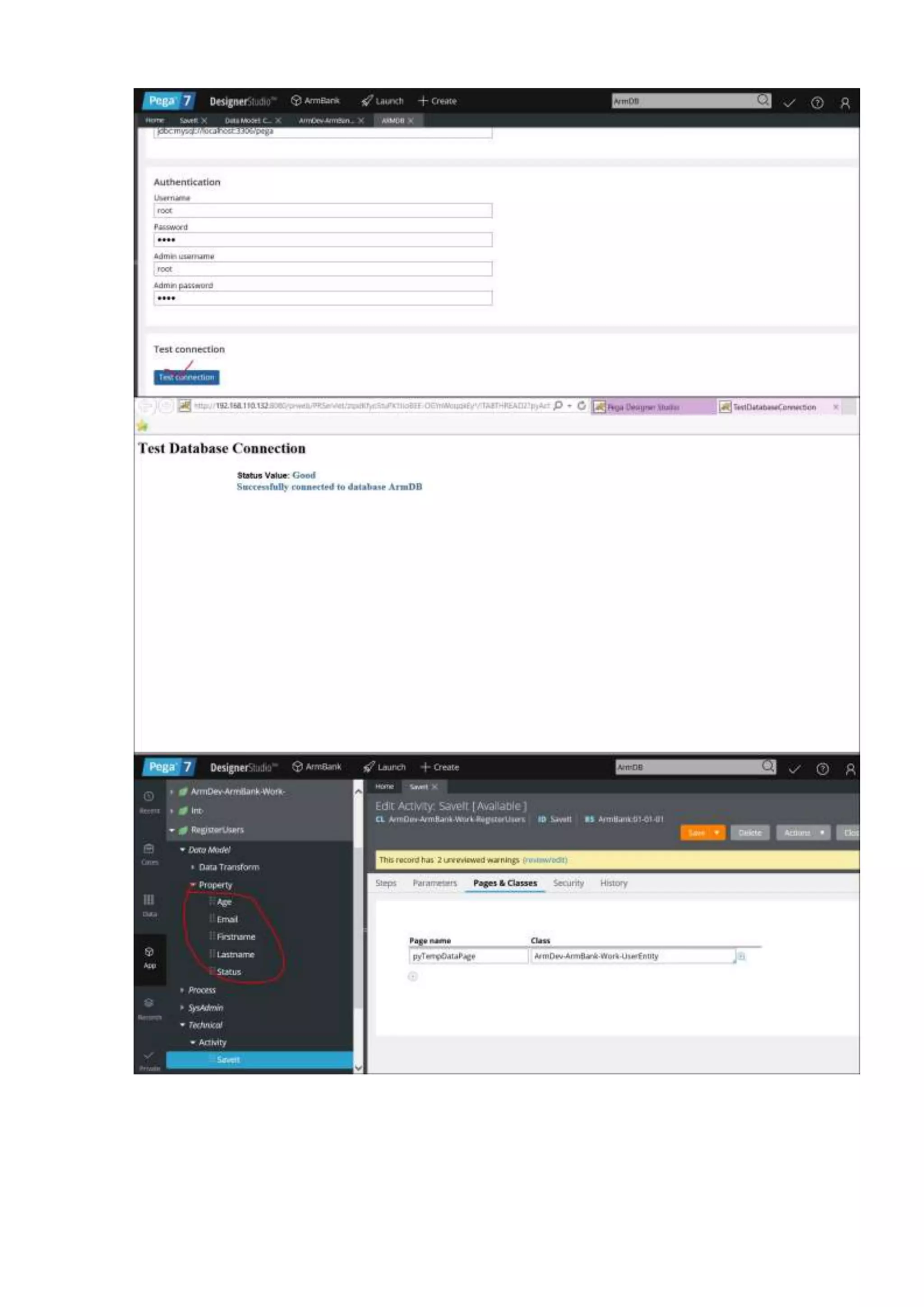 Pegasystems 7 MySql integration