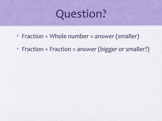 Teaching Fractions using Visuals | PPT