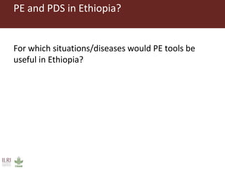 Introduction to participatory epidemiology