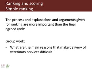 Introduction to participatory epidemiology