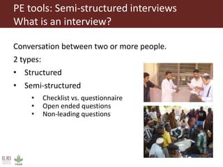 Introduction to participatory epidemiology