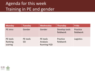 Introduction to participatory epidemiology