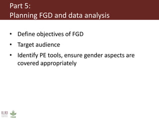 Introduction to participatory epidemiology