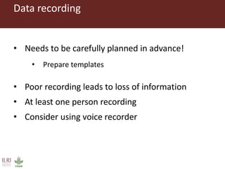 Introduction to participatory epidemiology