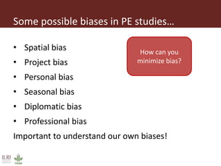 Introduction to participatory epidemiology