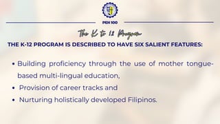 The K to 12 Program in the Philippine Basic Education | PPT