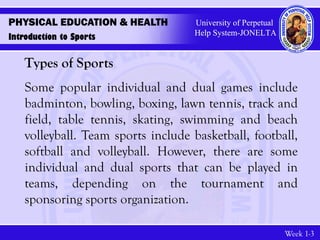 Introduction For Sports PEH11_Module_1_Introduction to Sports-edited.pptx