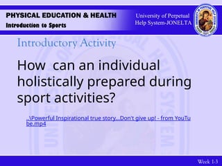 Introduction For Sports PEH11_Module_1_Introduction to Sports-edited.pptx