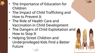 PE&HEALTH4 FOR DEMO for the basic health rights for children | PPTX