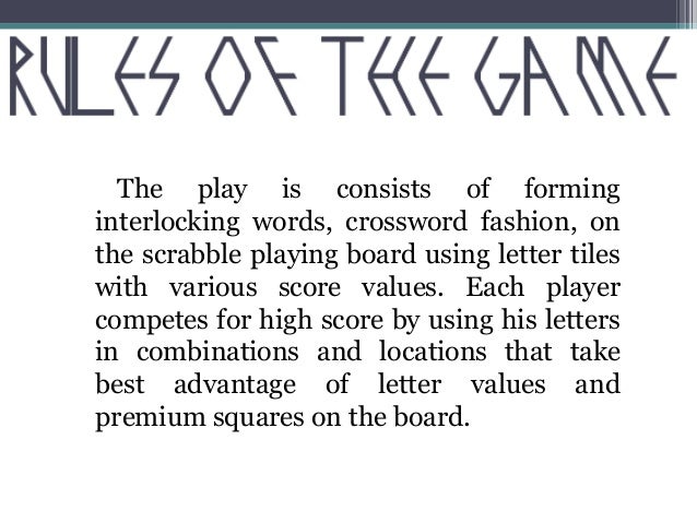 Letter Words Permitted In Scrabble Letter Words Permitted In Scrabble