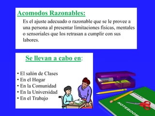 Programa Educativo Individualizado (PEI) | PPTX