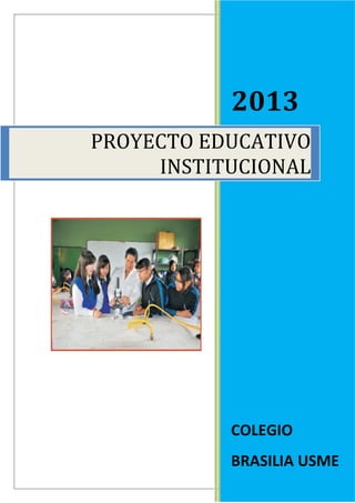 2013 
PROYECTO EDUCATIVO 
INSTITUCIONAL 
COLEGIO 
BRASILIA USME 
34 
 
