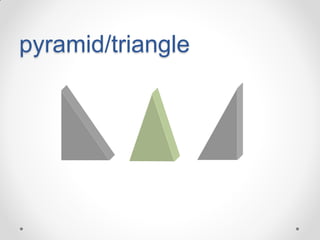 pyramid/triangle

 