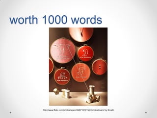 worth 1000 words

http://www.flickr.com/photos/spam/5467161015/in/photostream/ by Smath

 