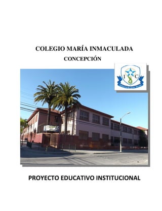 COLEGIO MARÍA INMACULADA
CONCEPCIÓN
PROYECTO EDUCATIVO INSTITUCIONAL
PROYECTO EDUCATIVO INSTITUCIONAL
1
 