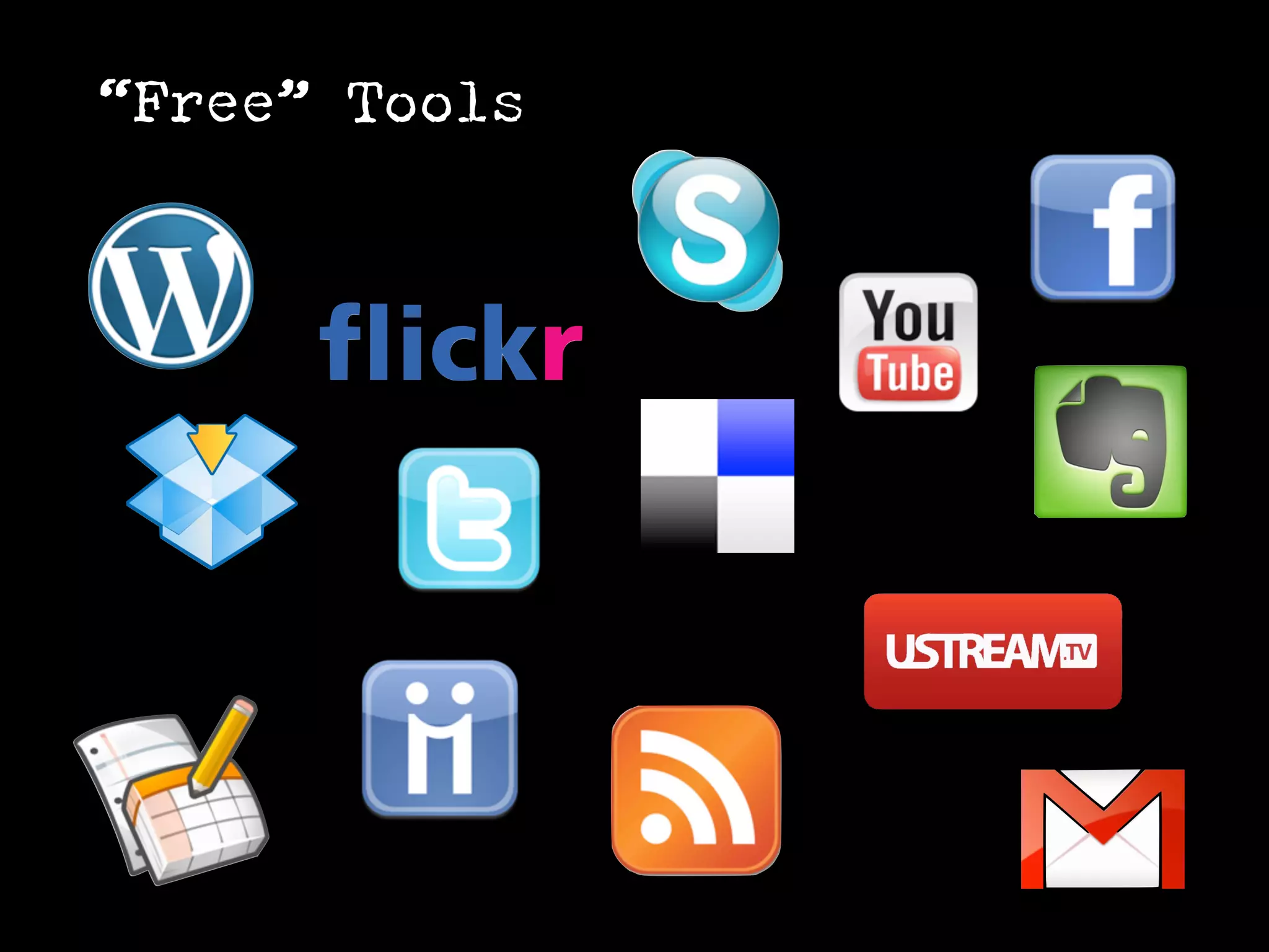 “Free” Tools
 