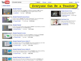 Everyone Can Be a Teacher
 