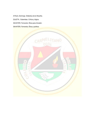 Pei colegio carmelitano