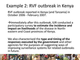 Participatory epidemiology in animal and human health