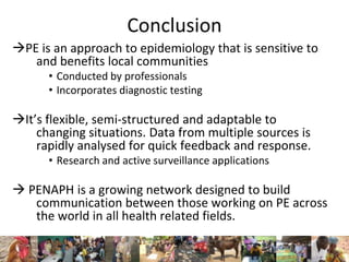 Participatory epidemiology in animal and human health