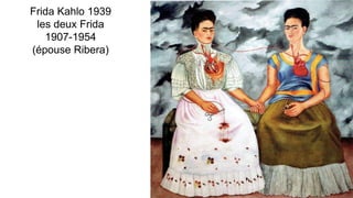 Frida Kahlo 1939
les deux Frida
1907-1954
(épouse Ribera)
 