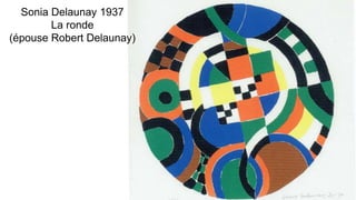 Sonia Delaunay 1937
La ronde
(épouse Robert Delaunay)
 