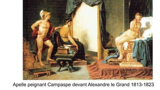 Apelle peignant Campaspe devant Alexandre le Grand 1813-1823
 