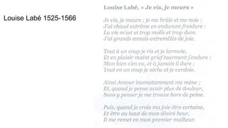 Louise Labé 1525-1566
 