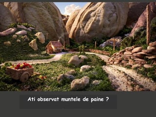 Ati observat muntele de paine ?
 