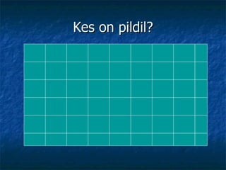 Kes on pildil? 